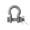 Aztec Lifting Hardware Shackle Anchor 5/8 Safety Bolt HDG w/Pin SBT058